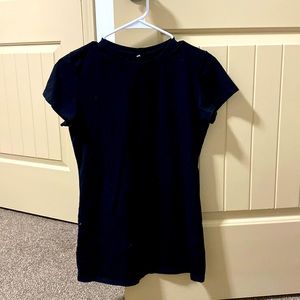 Basic black t-shirt